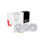 PowerColor Radeon RX 9070 XT Hellhound Spectral White 16GB GDDR6 3010 MHz Graphics Card