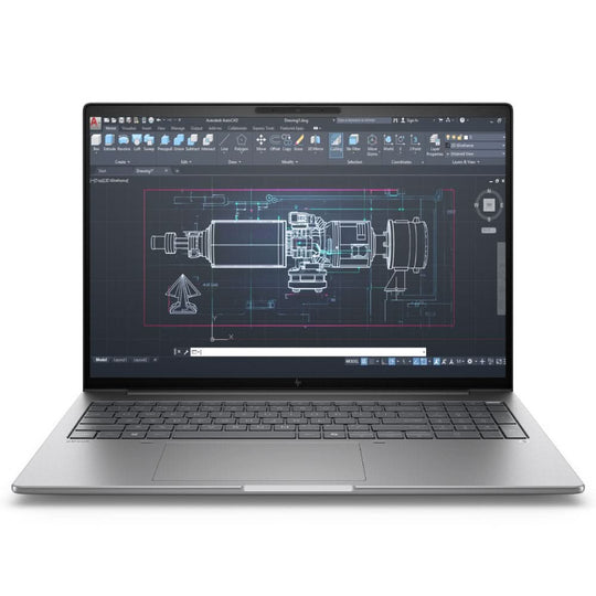 HP - ZBook 8 G1i + 16" Mobile Workstation - Intel Core Ultra 7 255H - RTX 500 Ada - 16GB RAM - 512GB SSD - 16" WUXGA - Windows 11 Pro - Meteor Silver