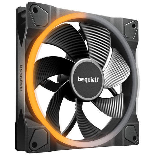 be quiet Light Wings 140mm PWM Reverse ARGB Fan – High Airflow, 25.5dB(A), 1300 RPM