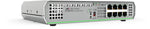 Allied Telesis AT-GS910/8-30 network switch Unmanaged Gigabit Ethernet (10/100/1000) 1U Grey