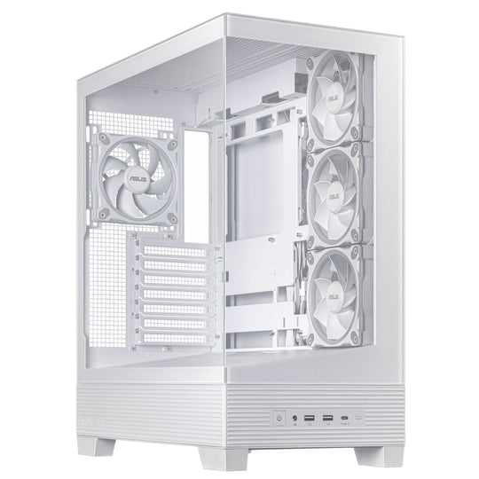 ASUS A31 Plus TG ARGB WHITE Midi Tower