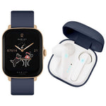 Radley Navy Strap Smart Watch and Wireless Earbud Set