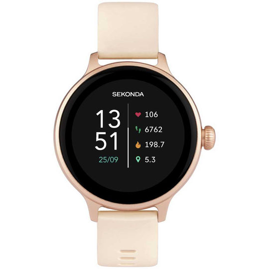Sekonda Connect Pink Strap Calling Smart  Watch
