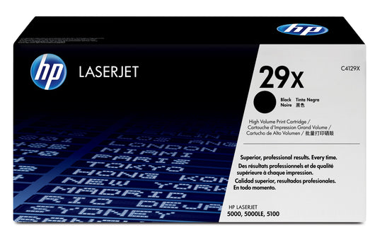 HP C4129X/29X Toner cartridge black, 10K pages ISO/IEC 19752 for Canon LBP-62