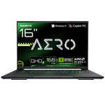 Gigabyte - Aero X16 + Premium Laptop - AMD Ryzen AI 9 HX 370 - RTX 5070 - 32GB RAM - 1TB SSD - 16" QHD+ 165Hz - Windows 11 Pro