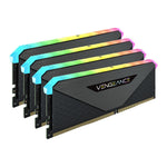 Corsair Vengeance RGB RT Gunmetal 32GB (4x8GB) 3200MHz DDR4 Memory Kit - CMN32GX4M4Z3200C16