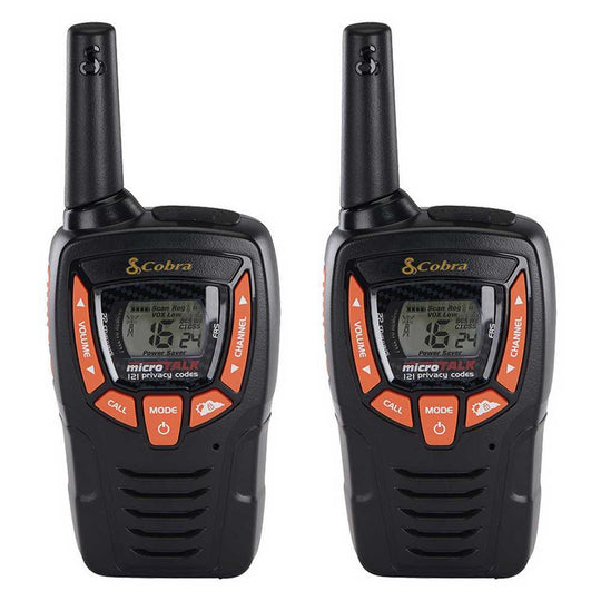 Cobra AM655 Two Way Walkie Talkie - Twin Pack 8km Range