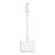 Belkin, RockStar, mobile phone cable, Lightning + 3.5mm , White - GIGATE KSA