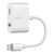 Belkin, RockStar, mobile phone cable, Lightning + 3.5mm , White - GIGATE KSA