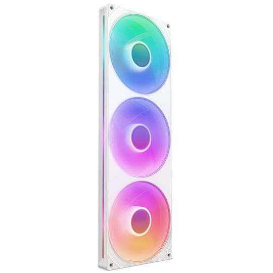 NZXT F420 RGB Core 420mm Single Frame Fan  - White