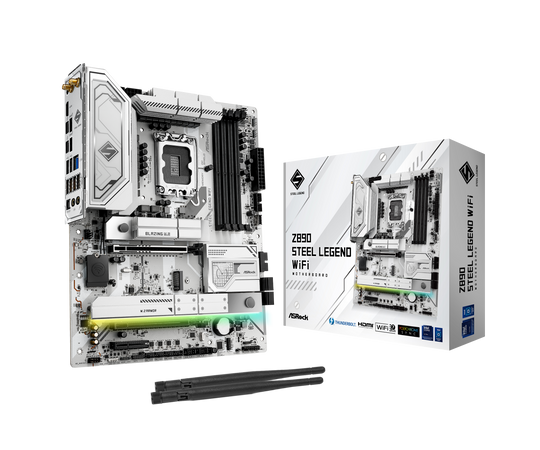 Asrock Z890 Steel Legend WIFI Socket LGA 1851 ATX Motherboard