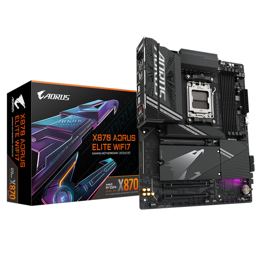 Gigabyte X870 Aorus Elite WIFI7 AM5 DDR5 ATX Motherboard