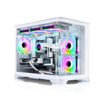 Gigate - X= ARC White + Ryzen 5 7600 + Gaming PC - AMD Ryzen 5 7600 - NVIDIA RTX 4060 - 8GB