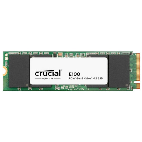 Crucial E100 480GB NVMe PCIe 4.0 M.2 Solid State Drive