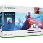 Xbox One S Refurbished, 1000GB, White + Battlefield V