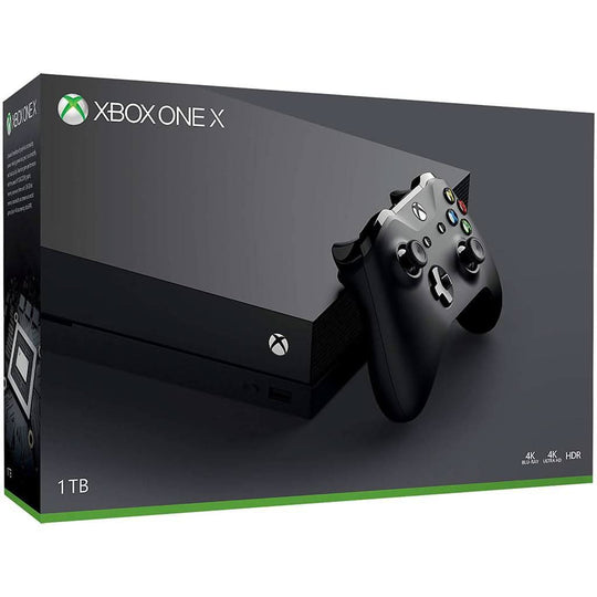 Xbox One X Refurbished, 1000GB, Black