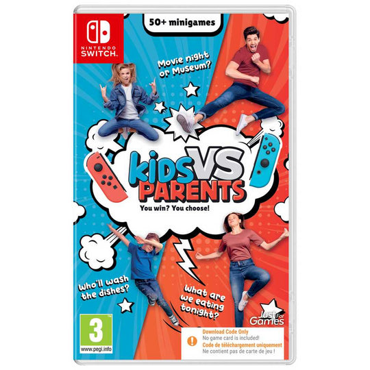 Kids vs Parents Nintendo Switch Game