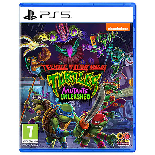 Teenage Mutant Ninja Turtles: Mutants Unleashed PS5 Game