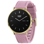 Henry London HD Ultra Slim Amoled Pink Strap Smart Watch