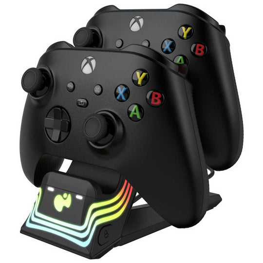 PDP Afterglow Wave LED Dual Xbox Charging Station