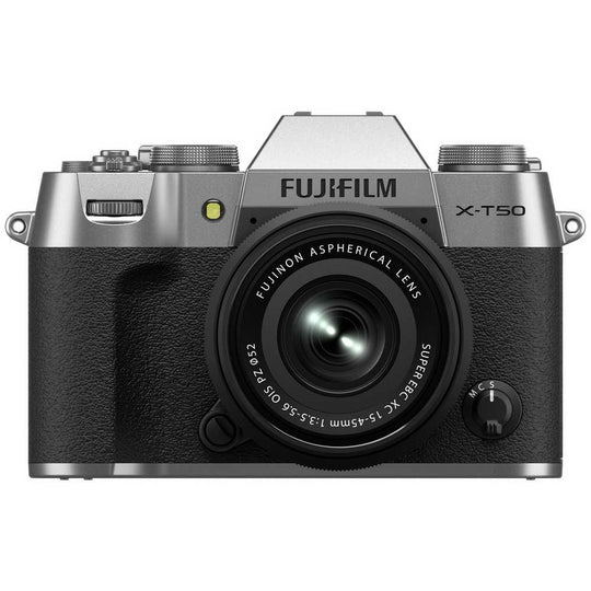 FujiFilm XT50 XC15 45MM Mirrorless Camera with Lens - Silver