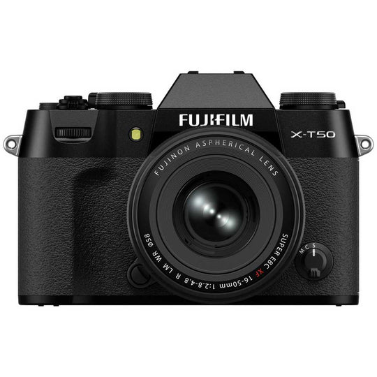 FujiFilm XT50 XF16 50MM Mirrorless Camera with Lens -Black