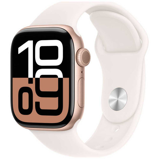 Apple Watch Series 10 GPS 42mm Rose Gold Light Blush - S/M