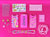 HMD Barbie Mobile Phone, 2.8 Inch, 64MB RAM, 128MB Storage, Dual SIM, 4G - Power Pink