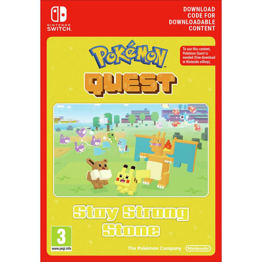Pokemon Quest: Stay Strong Stone - Switch Game DLC
