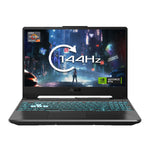 ASUS - TUF Gaming A15 FA506NCR-HN016W Gaming Laptop - AMD Ryzen 7 7435HS - NVIDIA RTX 3050 - 16GB RAM - 512GB SSD - 15.6" Full HD IPS 144Hz - Windows 11 Home - Black