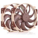Noctua NF-A14x25r G2 PWM Push-Pull 140mm Fan Set - 1500RPM