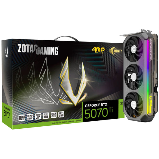 Zotac GeForce RTX 5070 Ti AMP Extreme INFINITY 16GB GDDR7 2512 MHz