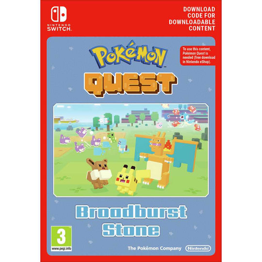 Pokemon Quest: Broadburst Stone - Switch Game DLC