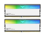 TeamGroup T-FORCE XTREEM ARGB 48GB (2x24GB) 288-Pin DDR5 SDRAM 7200 MHz Desktop Memory Kit - White
