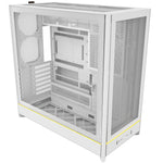 Montech HS01 Reversible Layout Midi-Tower ATX ARGB Case - White