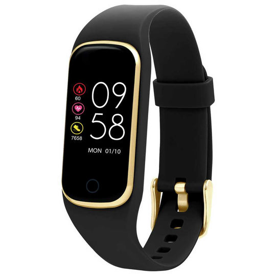 Reflex Active Series 8 Black Silicone Strap Smart Watch