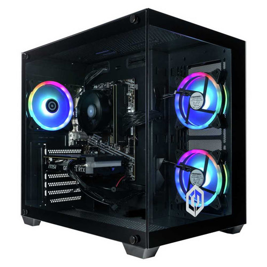 CyberPowerPC - Ryzen 5 + ARG010236 + Gaming PC - AMD Ryzen 5 5500 - NVIDIA RTX 4060 - 16GB DDR4 - 1TB NVMe