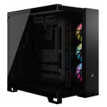 Corsair iCUE LINK 6500X RGB Mid-Tower Dual Chamber PC Case - Black CC-9011269-WW