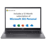 Acer Aspire 3 17.3in 4GB 128GB Laptop + Microsoft 365 Bundle