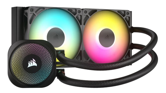 Corsair Nautilus 240 RS ARGB Liquid CPU Cooler - 240mm Radiator - Black