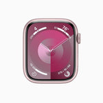 Apple, Watch Series 9, 41, Aluminium Pink, Sport band Midnight, Refurbished