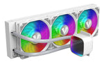 VIDA Aquilo 360 ARGB White Liquid CPU Cooler - 360mm Radiator - 300W TDP