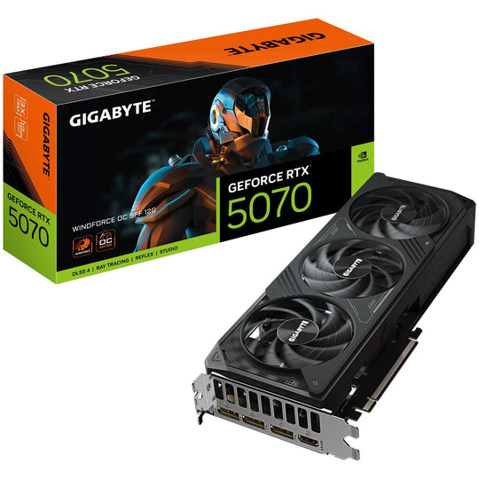 Gigabyte Windforce OC GeForce RTX 5070 SFF 12GB GDDR7 Graphics Card
