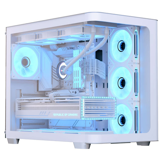 Aerocool P500C Mid Tower Case - White