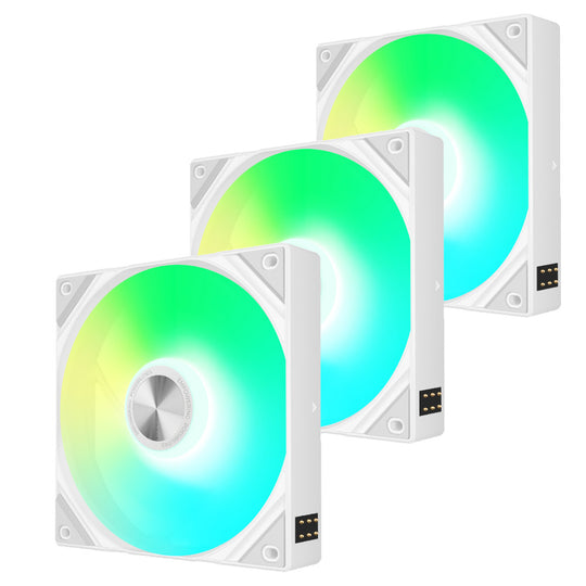 TRYX ROTA SL 120 ARGB White Reverse Triple Fan Pack - 120mm
