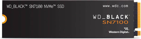 Western Digital Black SN7100 2TB M.2 NVMe PCI-E Gen4 Solid State Drive - Read 7250 MB/s, Write 6900 MB/s - WDS200T4X0E-00CJA0