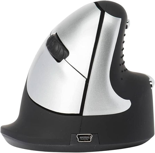 R-Go Tools Ergonomic mouse R-Go HE Break with break software, medium (hand size 165-185 mm), right-handed, Bluetooth, black