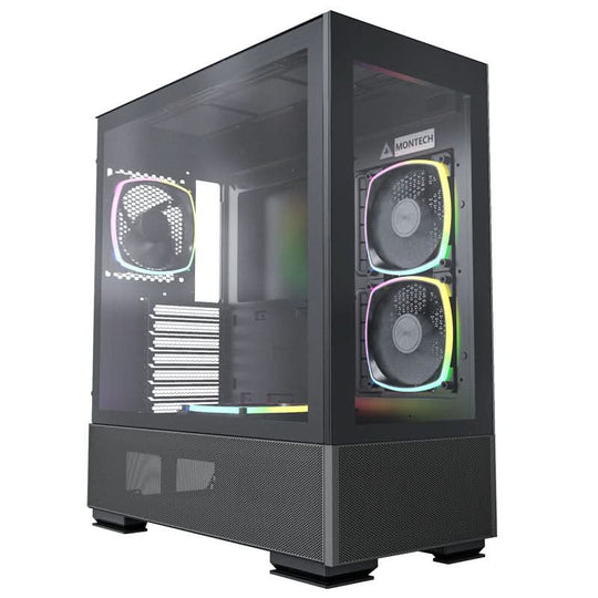 Montech SKY TWO Midi-Tower Case - Black