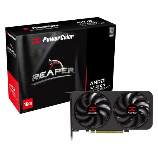 PowerColor Radeon RX 9060 XT Reaper 16GB GDDR6 Graphics Card