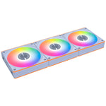 Lian Li UNI FAN CL 120 Wireless Reverse RGB Fan - 120mm PWM Triple Pack - White
